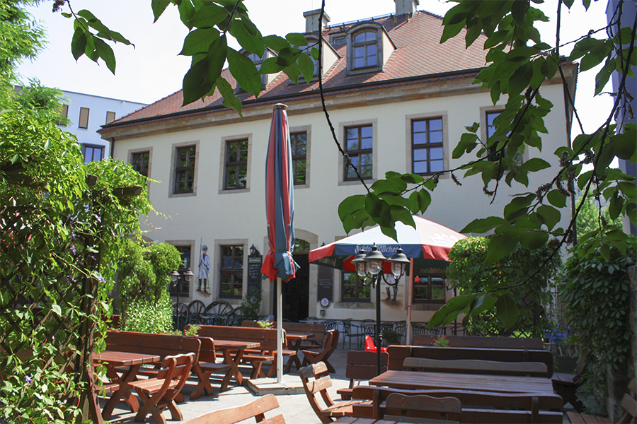 Biergarten im Schießhaus Dresden